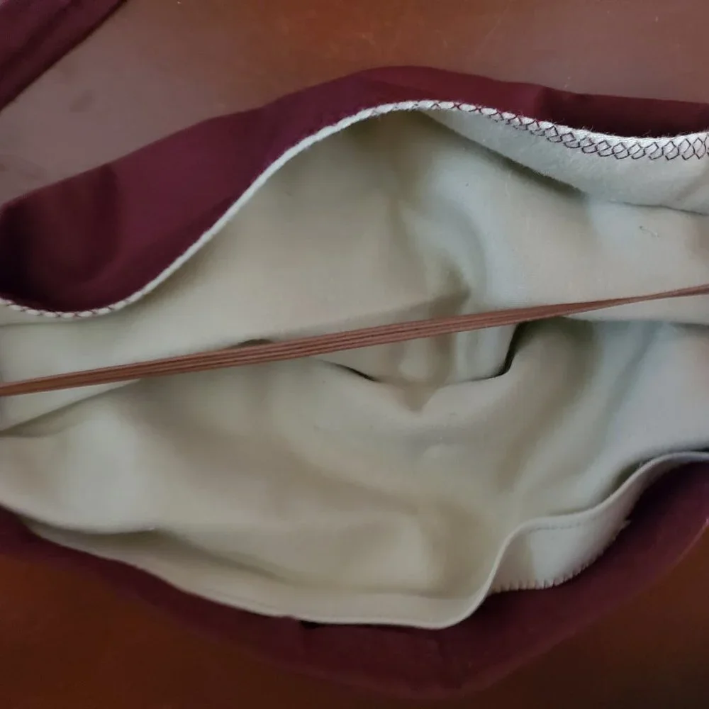 Cloth Face Mask - Silver/Copper Filters-Burgundy